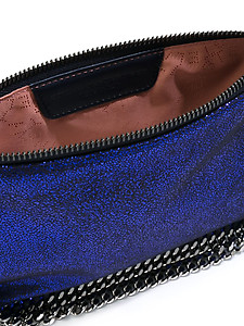 Stella McCartney Blue Falabella clutch 